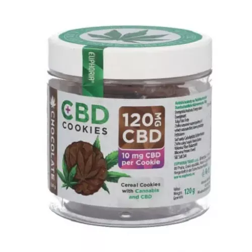 120mg CBD CANNABIS COOKIES  Schokolade Euphoria