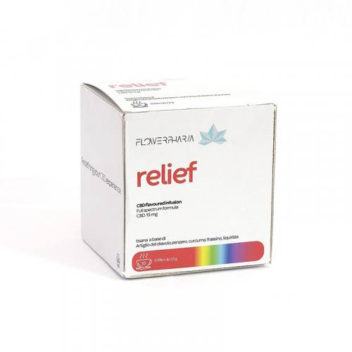 15 mg CBD Relief Muskelentspannung Tee Flower Pharm