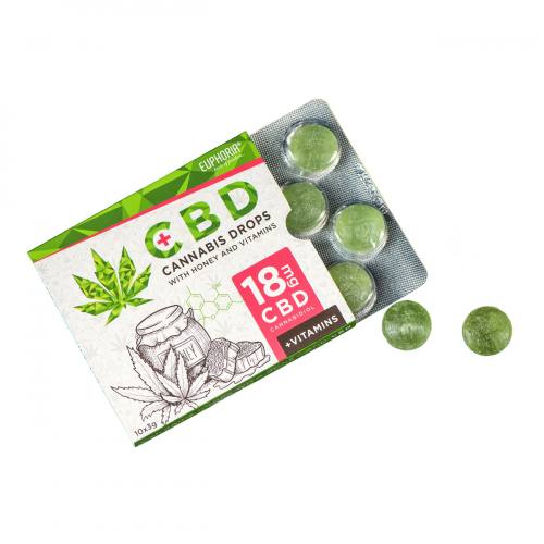 18mg CBD Cannabis Drops   Euphoria