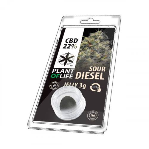 22% CBD Hasch Sour Diesel 3Gramm