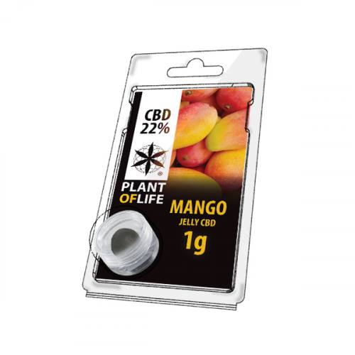 22% CBD  Haschisch  JELLY CBD MANGO FRUIT 1G