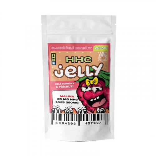 250mg HHC Gelee Fruchtgummis Himbeere