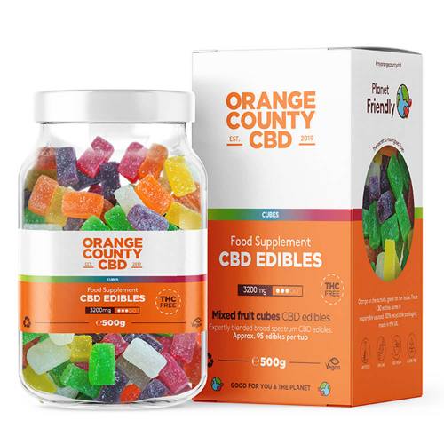 3200mg CBD Früchte Mix Gummies 95 Stück