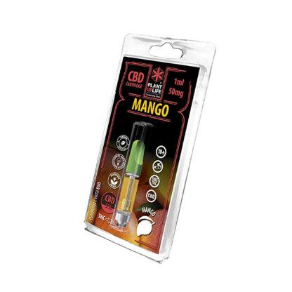 50mg CBD E-Liquid Patrone 10.5mm Mango 1ml