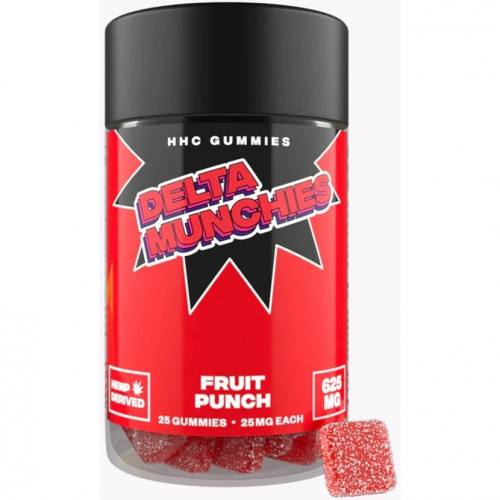 625mg HHC Gummies Fruit Punch (25 Stück) Delta Munchies