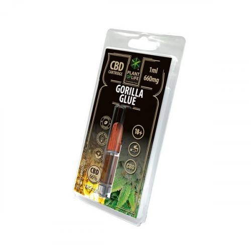 66% CBD WAX GORILLA GLUE 10,5mm E-Zigarettenpatrone 1ml
