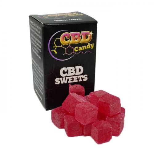 68mg CBD Candy Würfel Wassermelone Bonbon