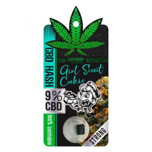 9 % CBD Haschisch  GIRL SCOUT COOKIE 1g