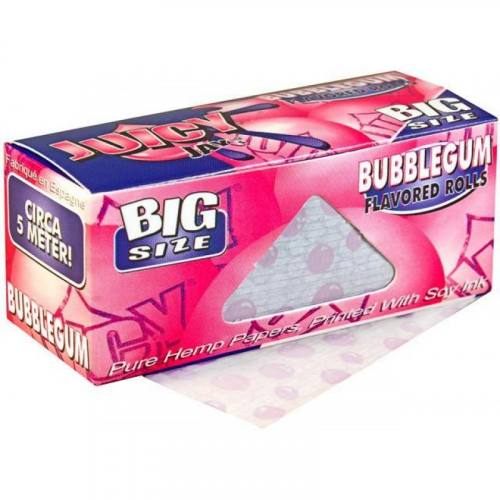 Juicy Jay's BUBBLEGUM Hanf Paper Rolle 5m