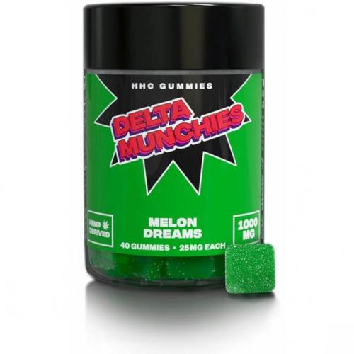 1000mg HHC Gummies Melon Dreams ( 40 Stück ) Delta Munchies