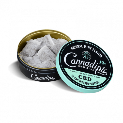 Cannadips  Snus Natural Mint 150 mg CBD