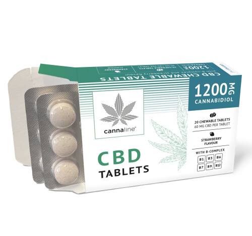 Cannaline CBD Kautabletten 1200 mg
