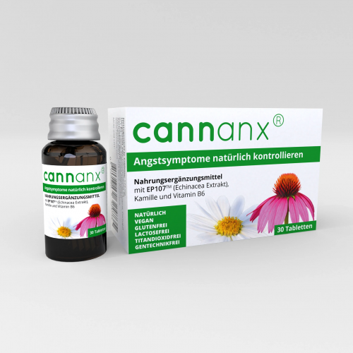 cannanx 30 Tabletten – bei Angstsymptomen