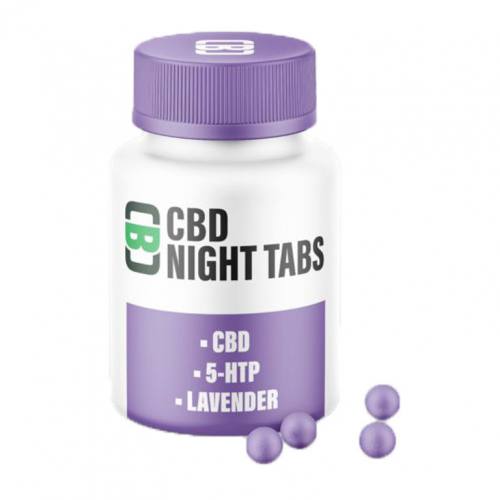 CBD Schlaftabletten 1000 mg CBD, 25 mg 5-HTP