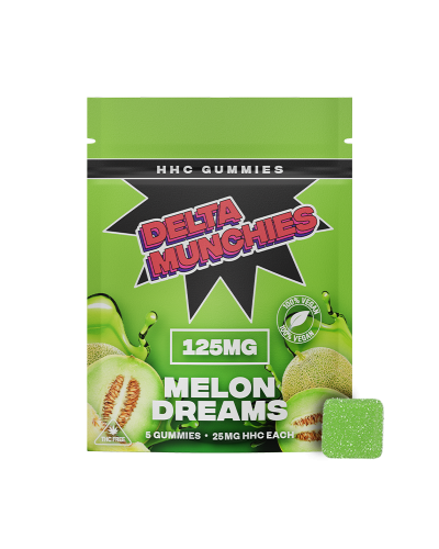Delta Munchies Melon Dreams HHC Gummies 125 mg
