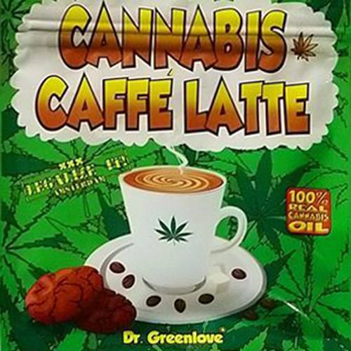 Dr. Greenlove Cannabis Instant Kaffee Latte Hanf Hemp Coffee instant