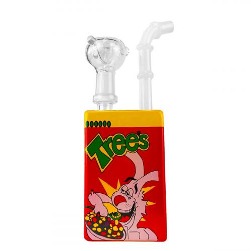 Juice Glass Bong Cartoon Rabbit Breakfast 19cm