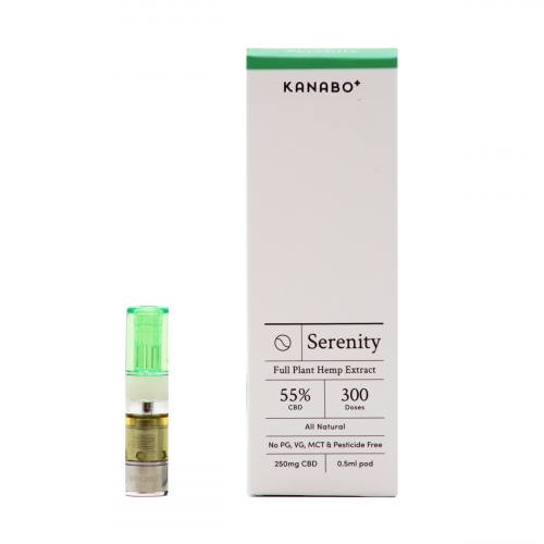 Kanabo Serenity 55% CBD 0.5ml Pod