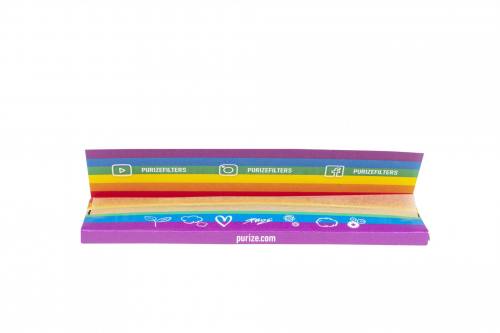 Purize King-Size slim-Rainbow Rolling Papers