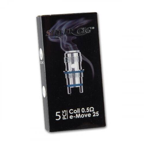 Verdampferkern Silver Cig OCC/BVC 0,5 Ohm Clearomizer e-Move 25