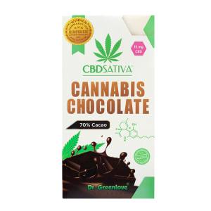 15 mg CBD Cannabis Bitterschokol...