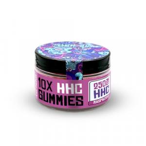 250mg HHC Gummies Himbeere Euphoria
