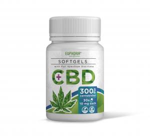 300mg CBD Gelkapseln EUPHORIA