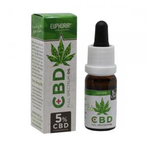 5% CBD Öl 500mg Euphoria  10ml V...