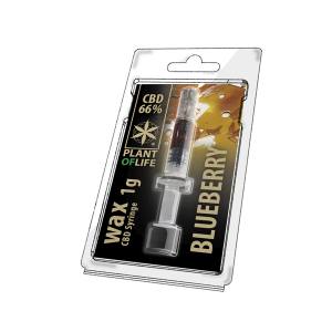 66% CBD  WAX  Blueberry 1g