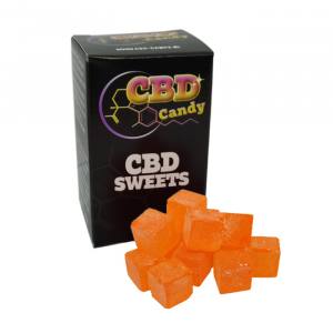 68mg CBD Candy Würfel Orange Bon...