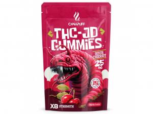 25mg THC-JD Gummies Saure Kirsche