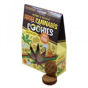 CBD High Schoko Cannabis Cookies