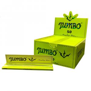 Jumbo King Size Slim Green Rolli...