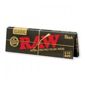 RAW Classic Papers Gold Black 1 1/4